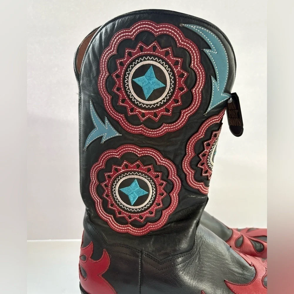 NWT Dan Post Men’s Cherokee Bill Western Boots Size 10 *as is*